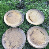 Lot of sandstone dishes