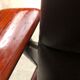 Danish leather and rosewood armchairs for Sibast 70s