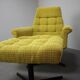Mid-century Pair of Armchairs Stool by Morávek a Munzar, 1968s, czsk