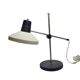 Vintage Polish bedside lamp in glass and metal, 1980s