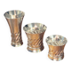 Silver-plated timbales