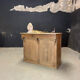 Oak box counter