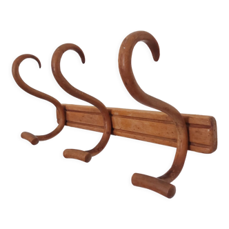 Vintage scholz wall coat rack