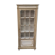 Painted window with a glass door