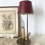 Metal hot water bottle lamp with one fire
