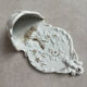 Bénitier en porcelaine « calice » fin XIXème