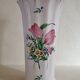 Vase en faïence de Lunéville décor Réverbère