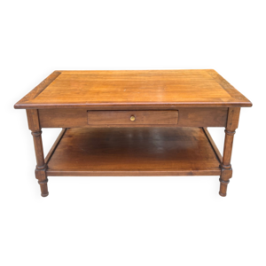Table basse en bois massif - extensible
