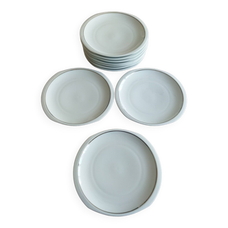 10 Bernardaud “Vivaldi” dessert plates