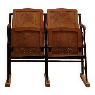 Old cinema chair