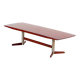 Vintage mid century modern design coffee table in teak by Topform, 1960s-70s