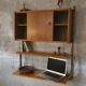 Ergo teak wall shelves, Vintage Scandinavian 1960s