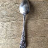 Silver metal service 1950s