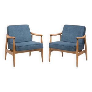 Paire de fauteuils gfm-87