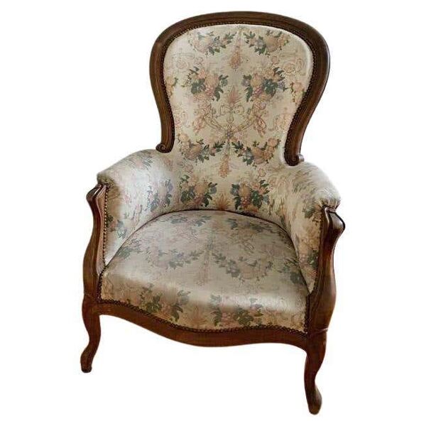 Fauteuil Bergère Louis-Philippe, période Louis XV - 1800 - France