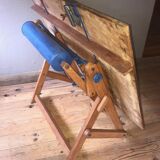 wooden architect's purpose table