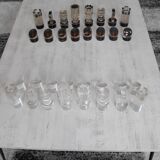 Michel Dumas chess game in altuglas 70s