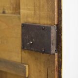 Painted Folk Art Bridal Cupboard