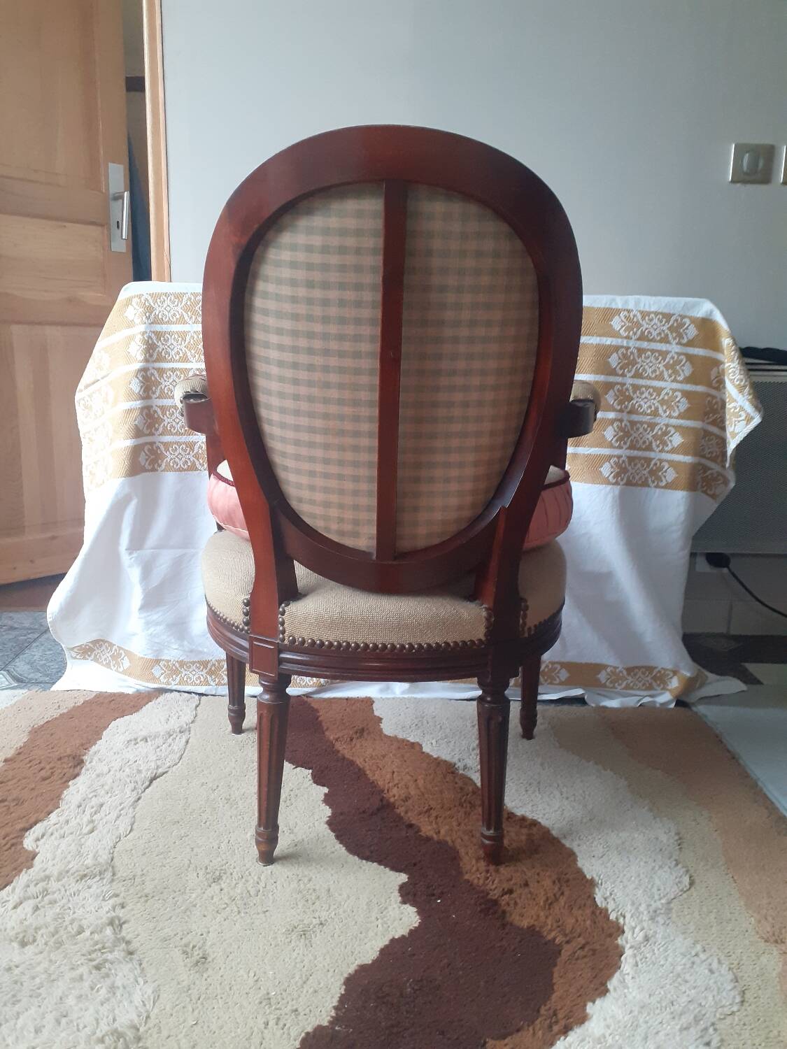 Louis XVI style armchair