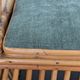 1960s rattan storage bench