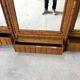 Armoire à glace 3 portes style faux bambou époque 19e siècle