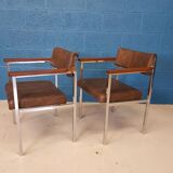 Pair of vintage armchairs, 1970s