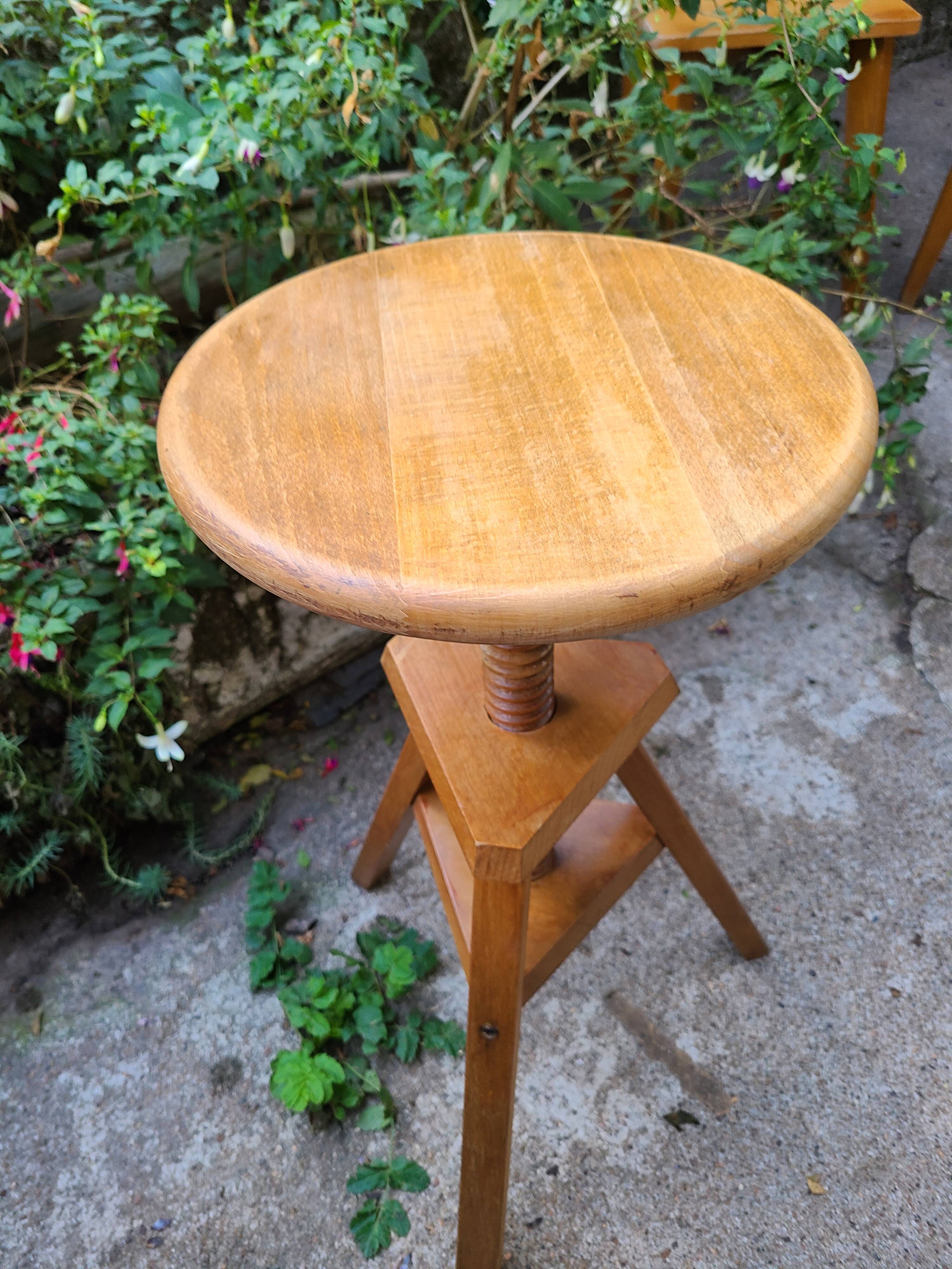 Vintage flat stool