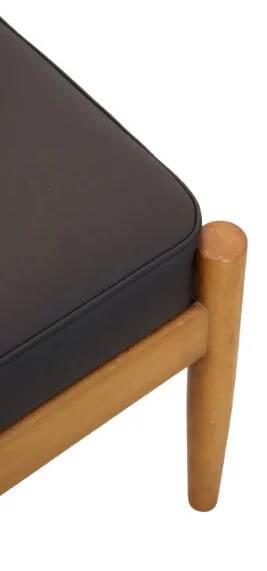 Danish Footrest new upholstery