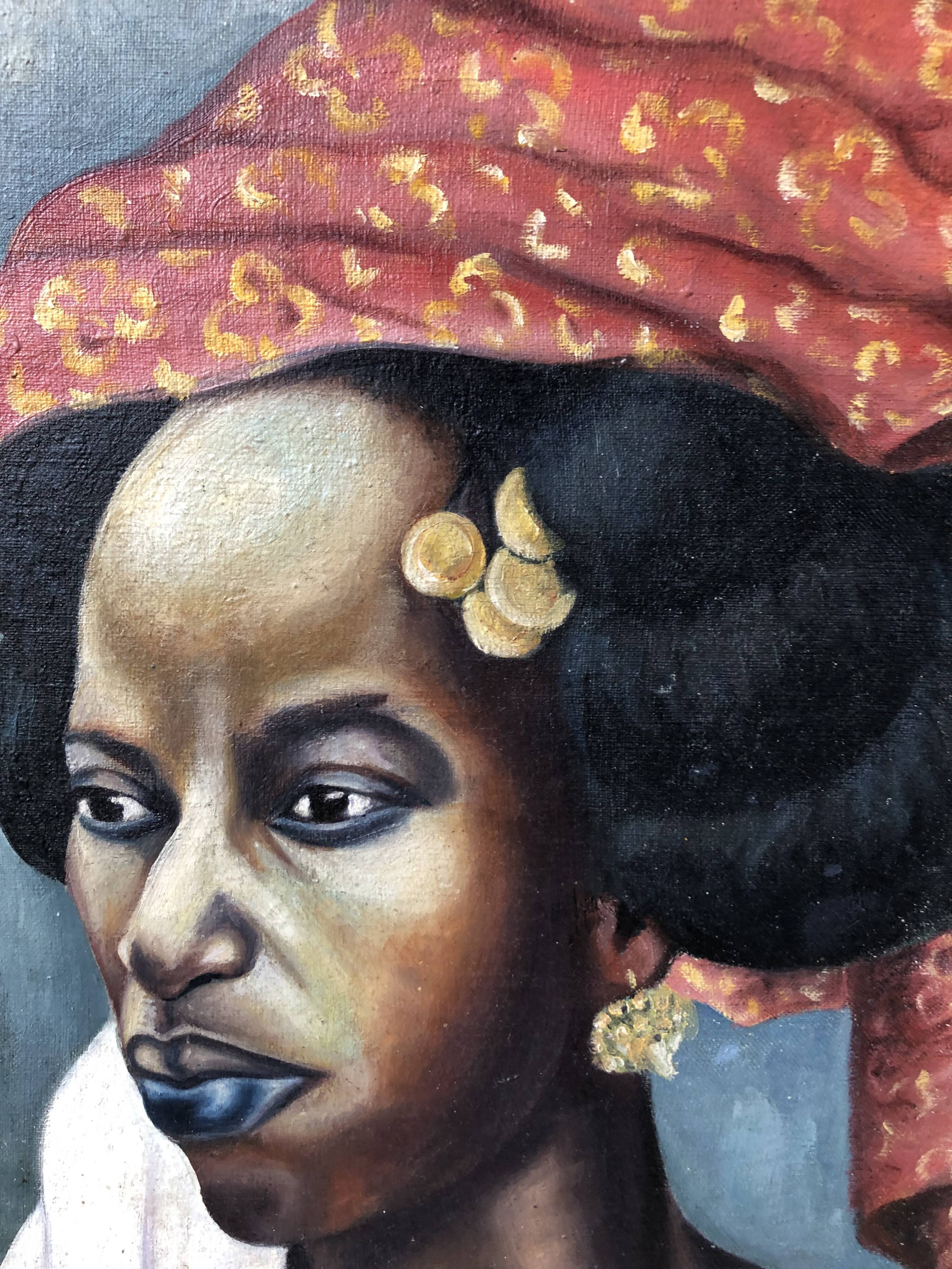 Portrait of an African woman