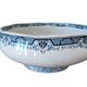 Antique footed bowl in Saint-Amand earthenware (Nord)