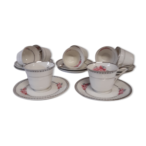 7 tasses et sous tasses