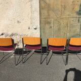 Lot of 8 chairs 80