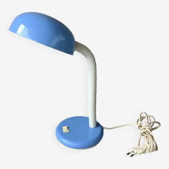 Lampe design space age bleu ciel Bauhaus style