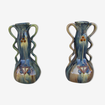 Duo de vases vintage