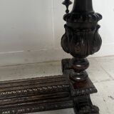 Bureau renaissance en chene sculpté XIX siècle