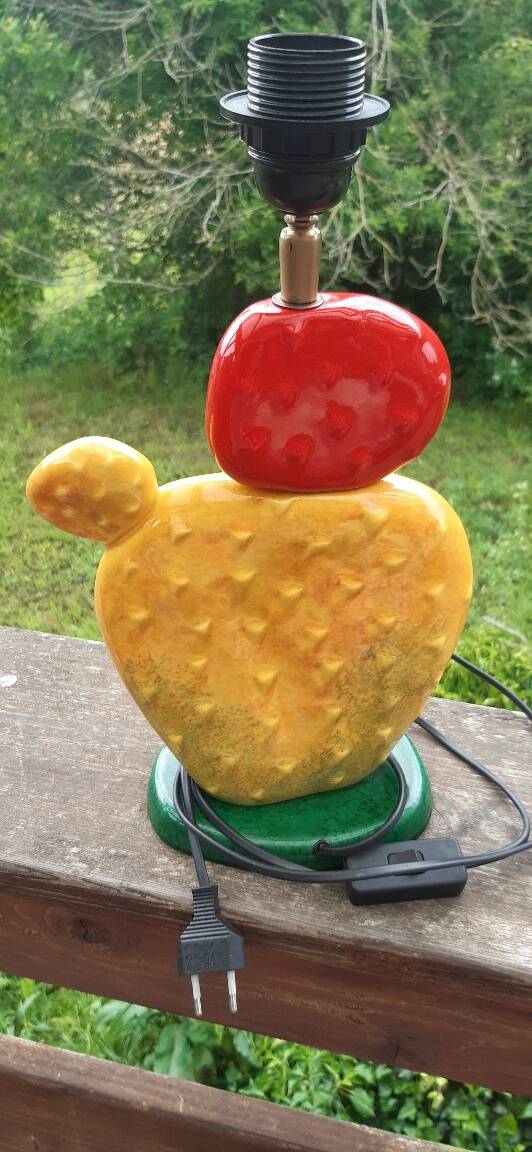 "Cactus" lamp by François Chatain France 1980