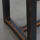Antique Spanish side table from the late 18th century with a drawer