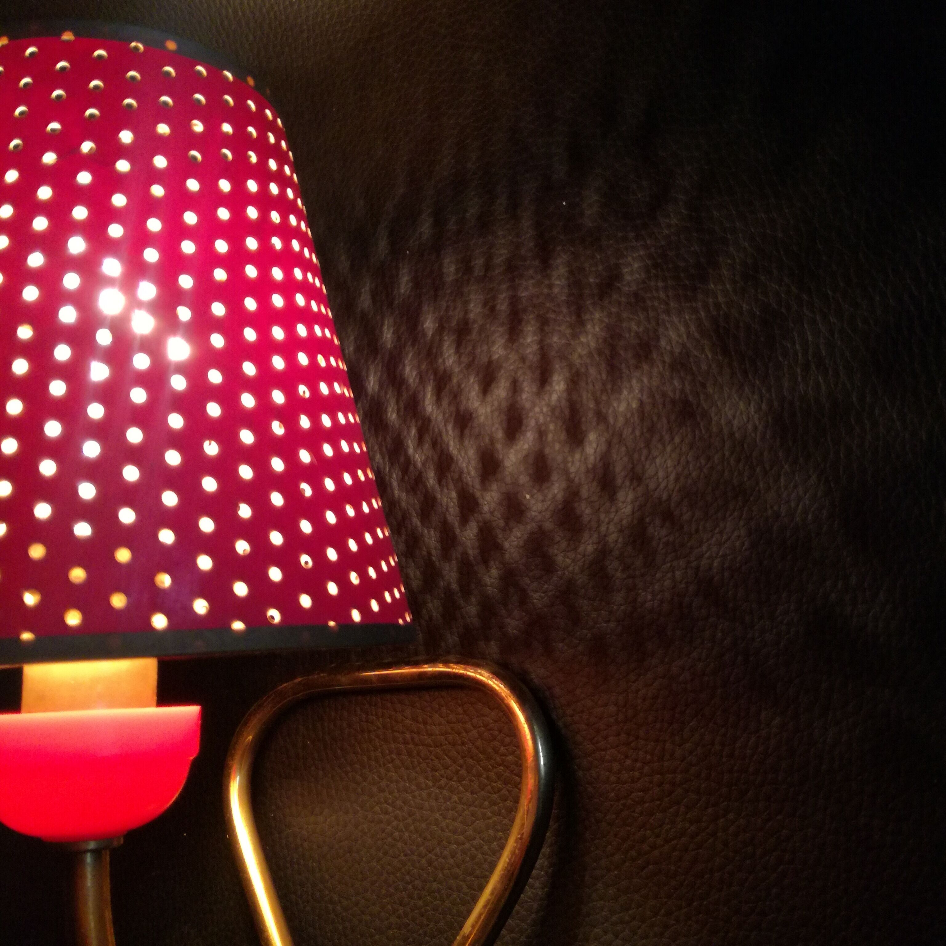 Golden wall lamp 1960