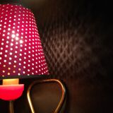 Golden wall lamp 1960