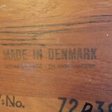 Niels Bach Denmark teak coffee table 83x83cm