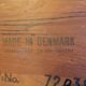 Table basse Niels Bach Danemark en teck 83x83cm