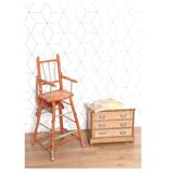 Vintage doll high chair