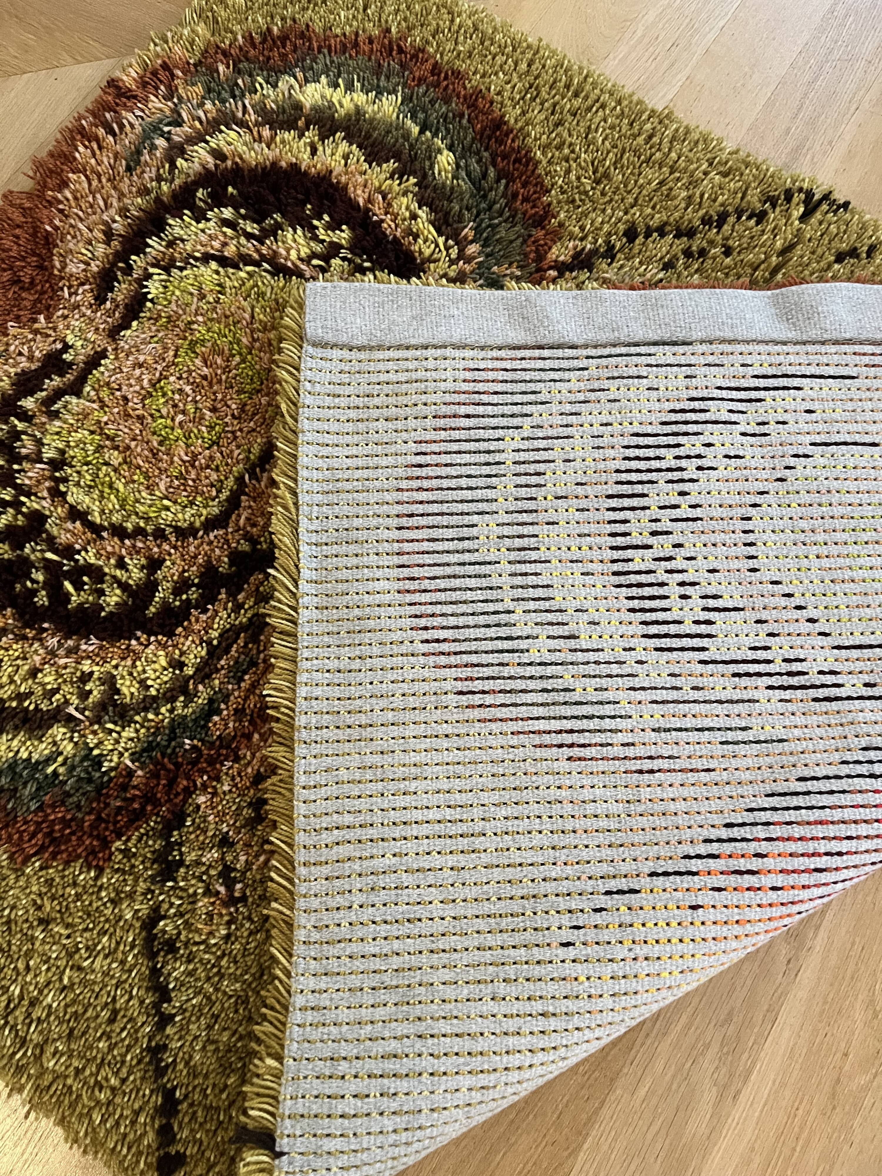 Vintage Scandinavian rug