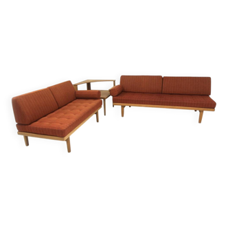 Scandinavian living room set "Carina" Yngvar Sandström, Kock Möbel AB, Sweden, 1960