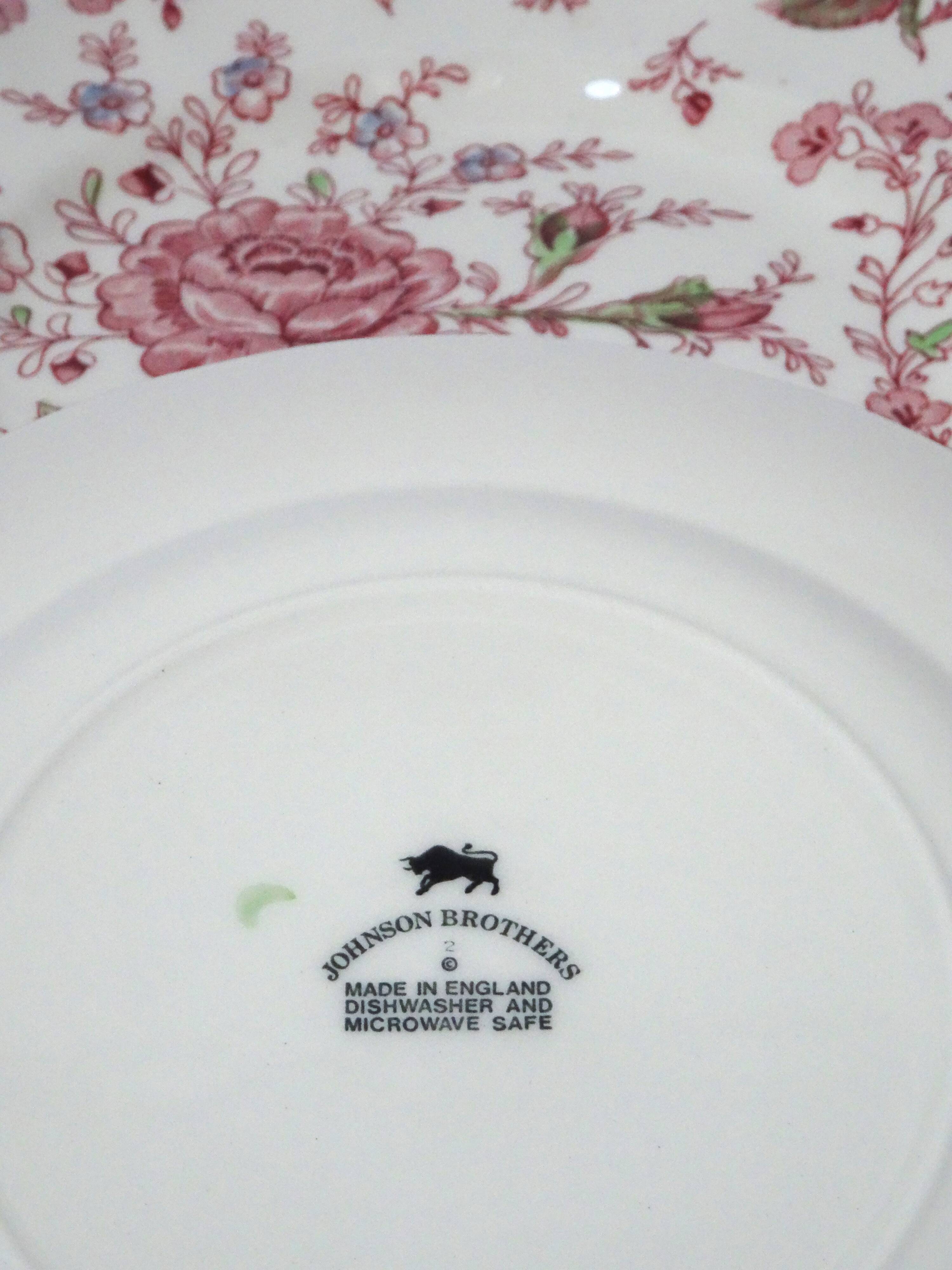 6 assiettes à dessert Rose Chintz Johnson Brothers Selency