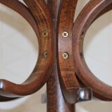 Baumann parrot coat rack simple dark beech