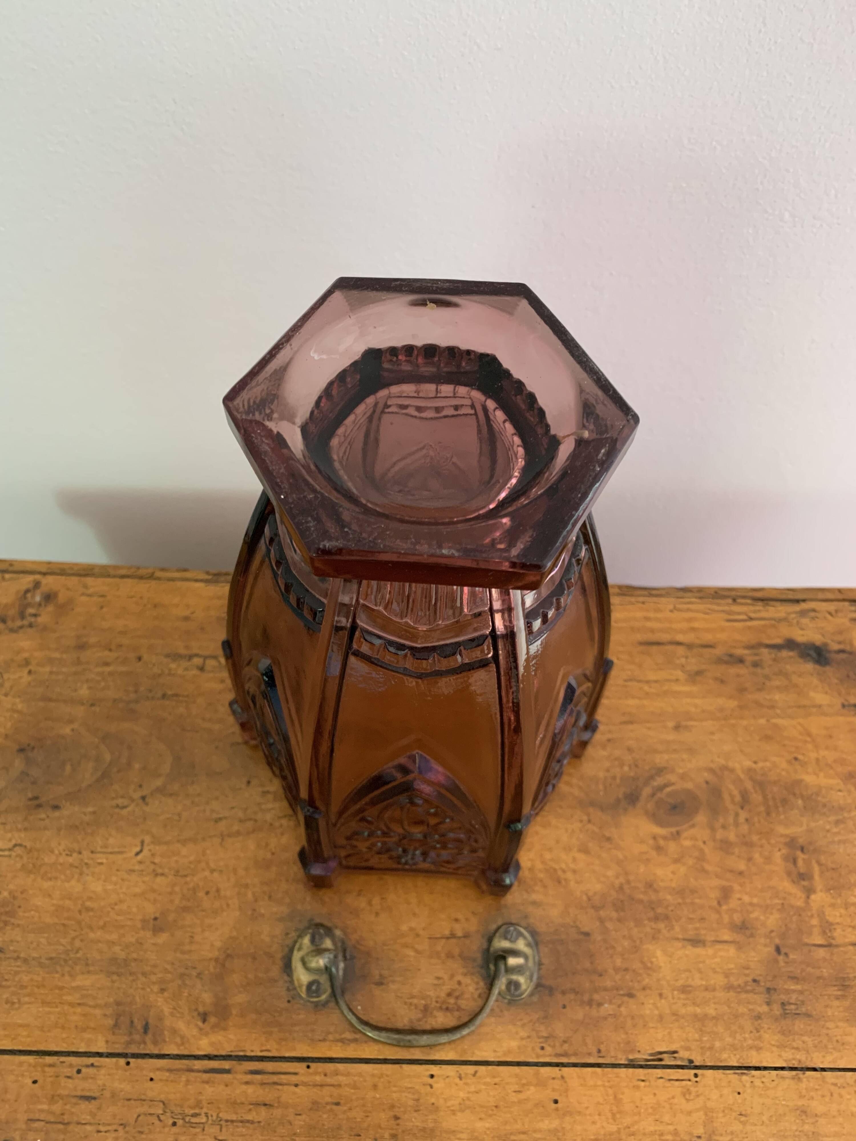 Vase octogonale Verlys