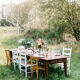Wooden farm table - 12 people "Buis"