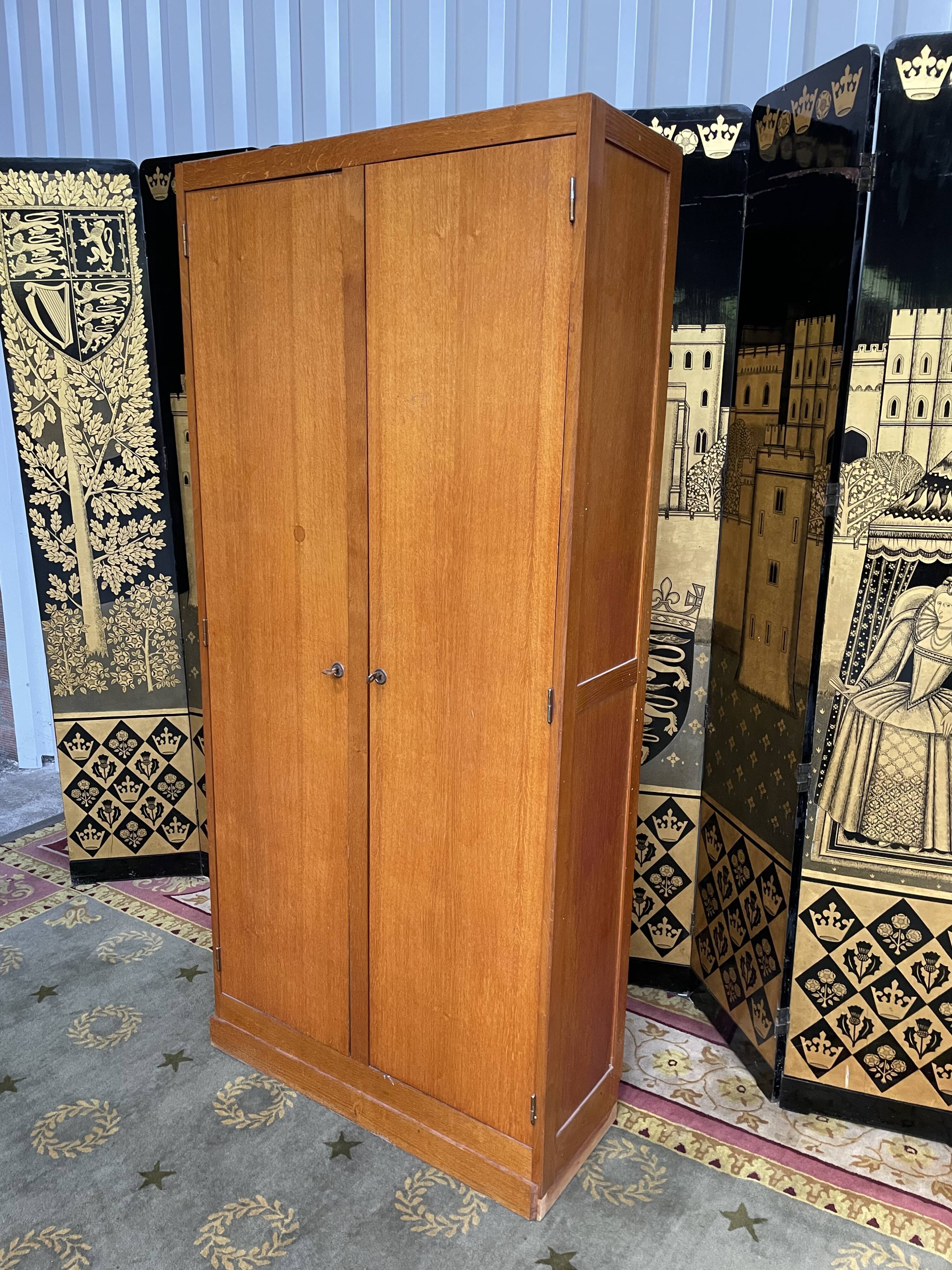 Administration cabinet in oak veneer 1950