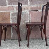 "Fischel" bistro chairs (pair)